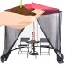 Gymax Umbrella Table Screen Cover Mosquito Bug Insect Net Outdoor Patio Netting   